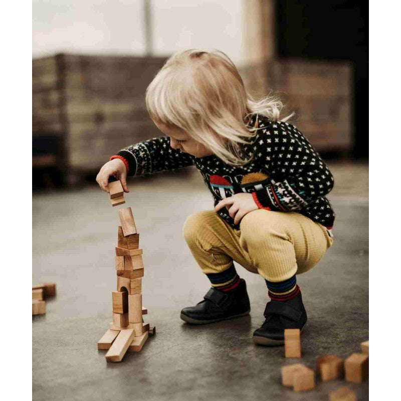 Wooden Tower Puzzle - Natural - VentureKids