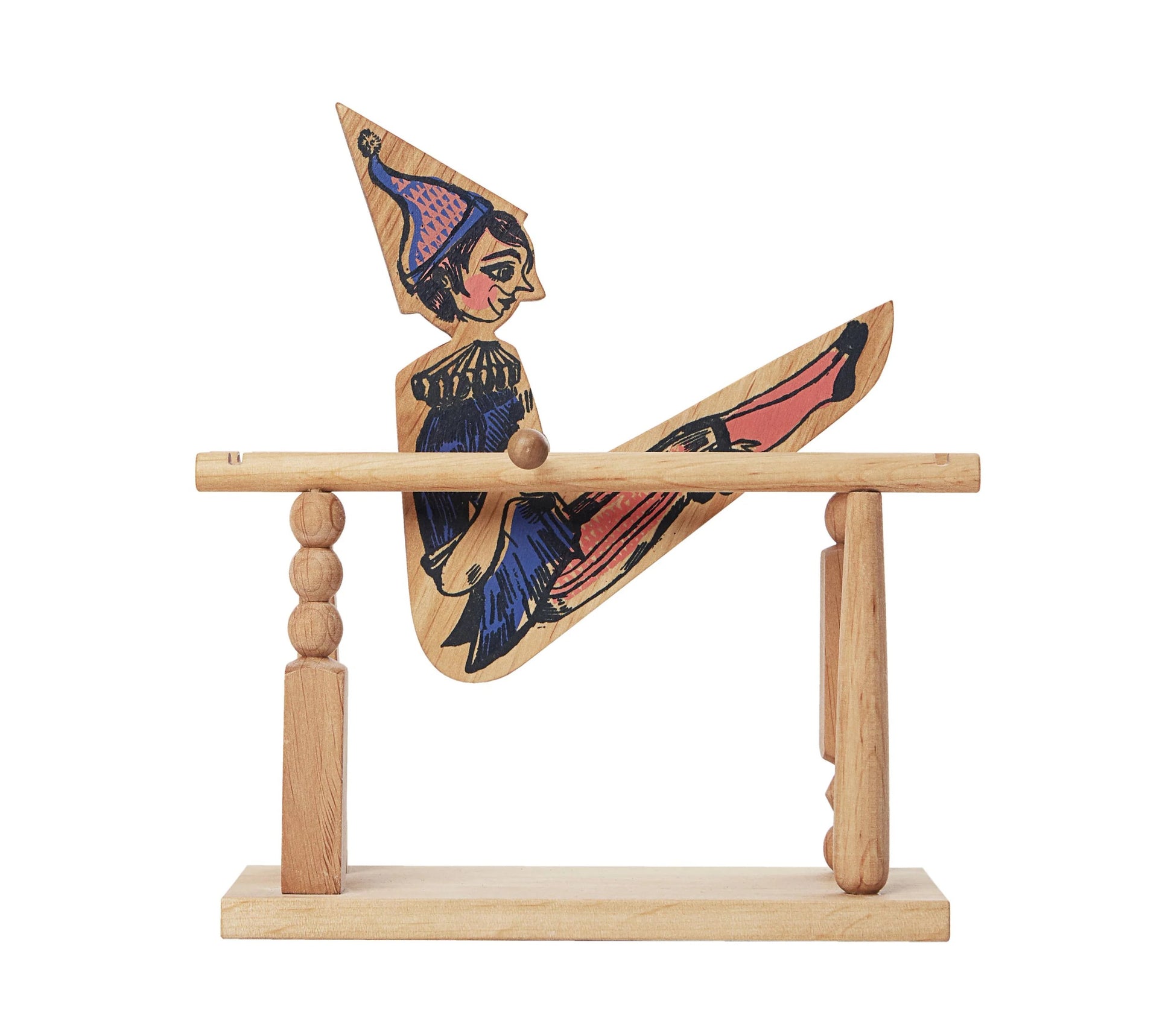 Wooden Toy Acrobat Boy - VentureKids